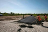 На кладбище в Энгельсе асфальтируют дороги